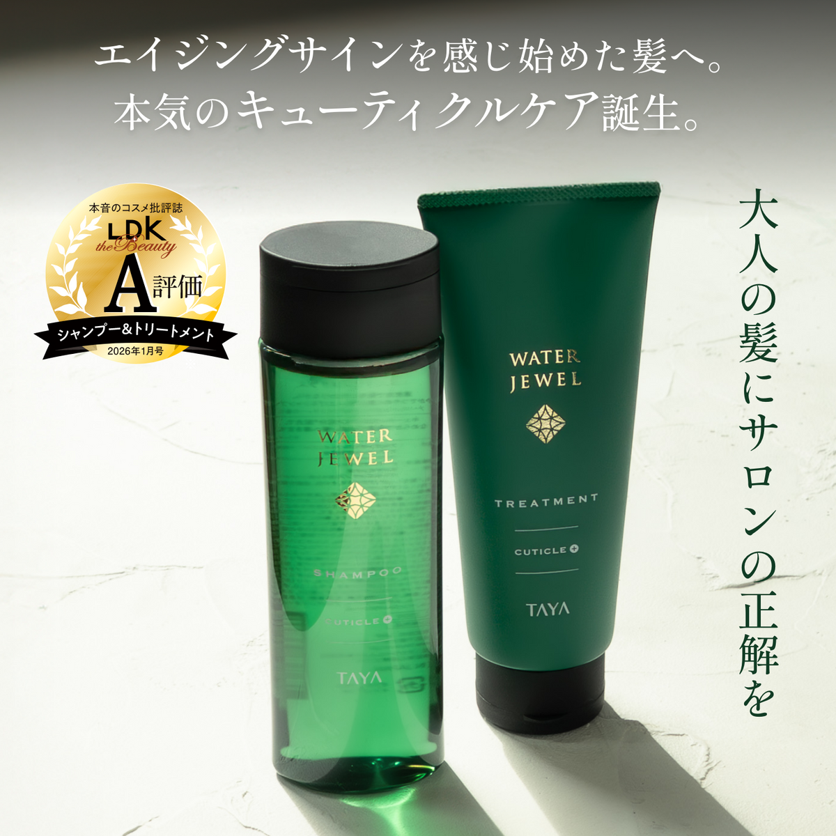 ウォータージュエル シャンプー キューティクルプラス 250mL｜ TERAS